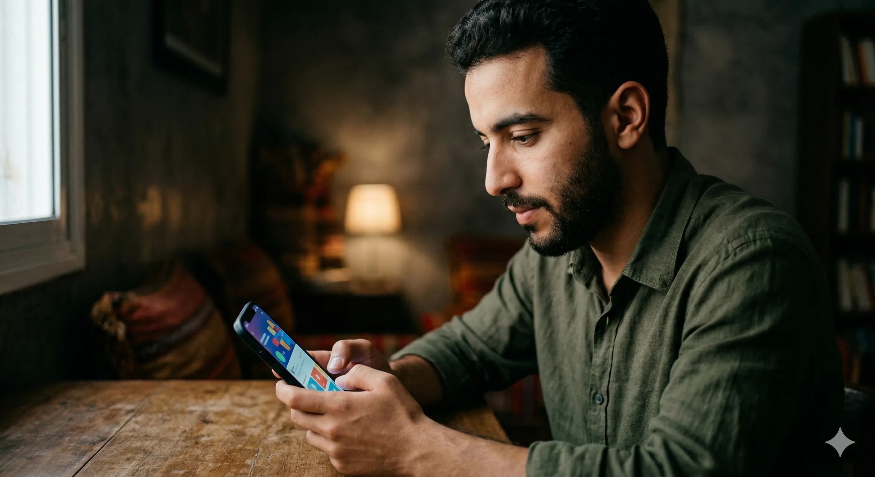 التسجيل في التطبيق